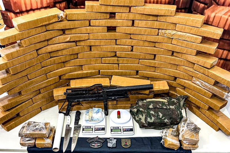 PMSE apreende mais de 1,2 tonelada de drogas em 50 dias e registra marca histórica em Sergipe