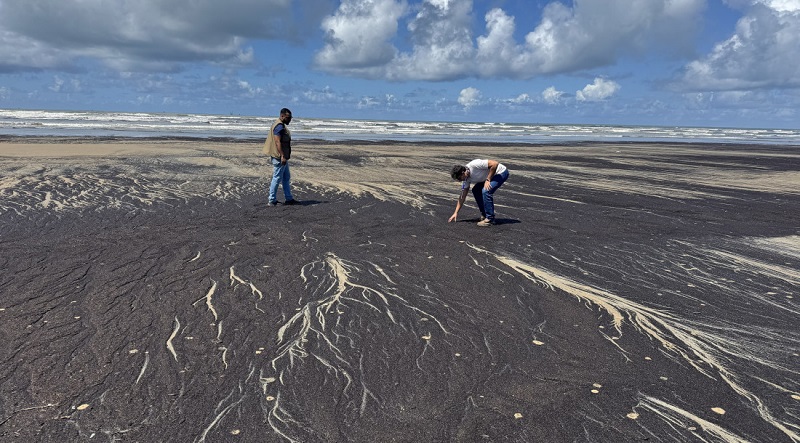 Adema explica presença de resíduos naturais nas praias durante período de chuvas em Sergipe Adema explica presença de resíduos naturais nas praias durante período de chuvas em Sergipe